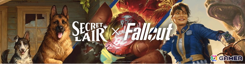 「マジック・ザ・ギャザリング」の「Fallout」のコラボコレクション「Secret Lair: Rad Superdrop」が1月27日より発売！の画像