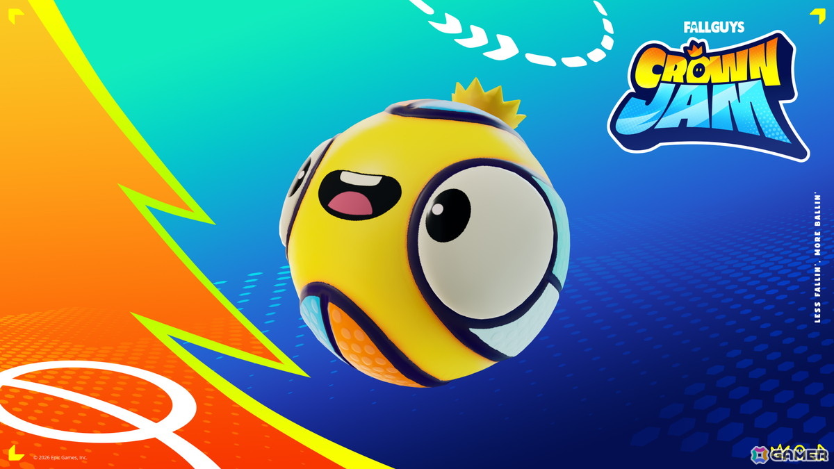 「フォートナイト」に「Fall Guys」とコラボしたゲームモード「Fall Guys Crown Jam」が登場!バスケや障害物競走などが融合したカオスな3v3が楽しめるの画像