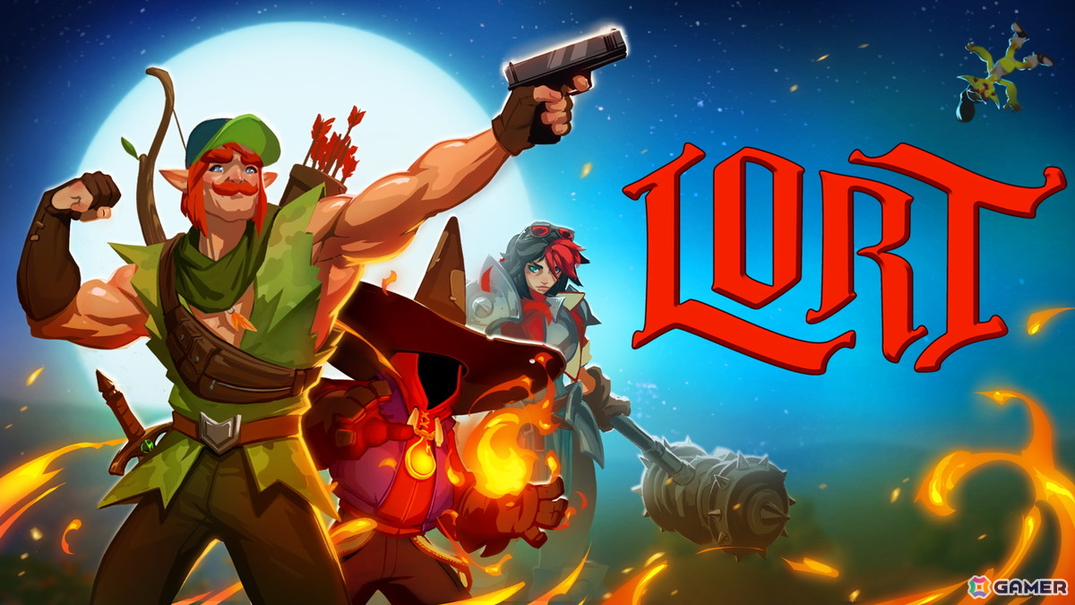 最大8人協力可能なファンタジーローグライト「LORT」の早期アクセスがSteamにてスタート！杖や銃など豊富な武器を選んで自分だけのビルドを構築しようの画像