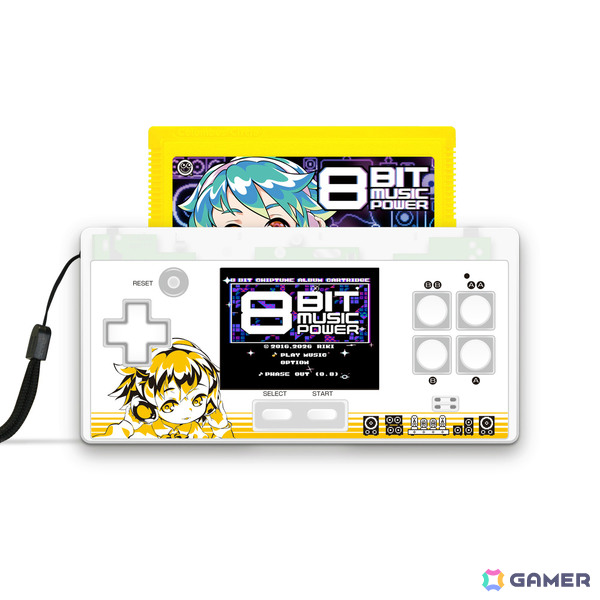 FC用ポータブル互換機「8ビットポケット V2<8BIT MUSIC POWER 10th Anniversary Ver.>」が2月5日に発売！の画像2