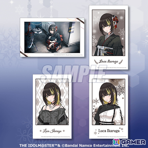 「シャニマス」オンラインくじが1月29日12時よりくじ引き堂で販売開始！冬の装いに身を包んだ摩美々、凛世、雛菜、ルカが描き下ろしで登場の画像