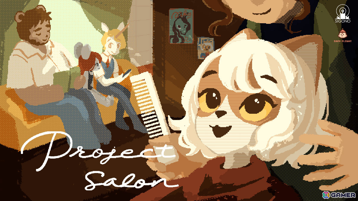 SIGONO、IndieCade受賞チーム・Safe Flight Gamesの新作「Project Salon」への投資・パブリッシング支援を発表の画像