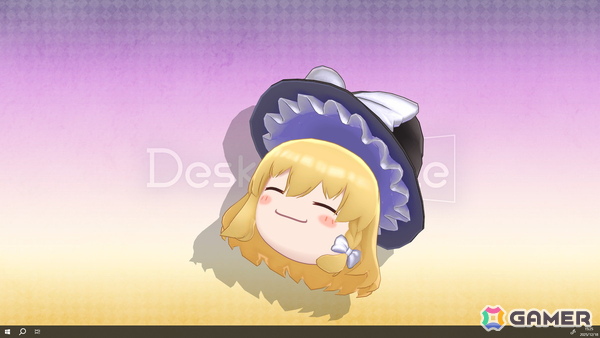 「Desktop Mate」に霧雨魔理沙とゆっくり魔理沙が登場！金澤まいさんの録り下ろしボイスや新規収録されたゆっくりボイスが楽しめるの画像