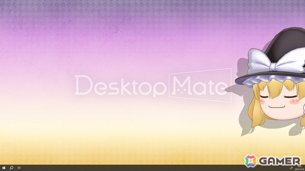 「Desktop Mate」に霧雨魔理沙とゆっくり魔理沙が登場！金澤まいさんの録り下ろしボイスや新規収録されたゆっくりボイスが楽しめるの画像