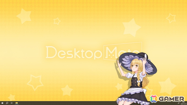 「Desktop Mate」に霧雨魔理沙とゆっくり魔理沙が登場！金澤まいさんの録り下ろしボイスや新規収録されたゆっくりボイスが楽しめるの画像
