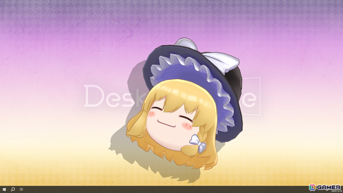 「Desktop Mate」に霧雨魔理沙とゆっくり魔理沙が登場！金澤まいさんの録り下ろしボイスや新規収録されたゆっくりボイスが楽しめるの画像10