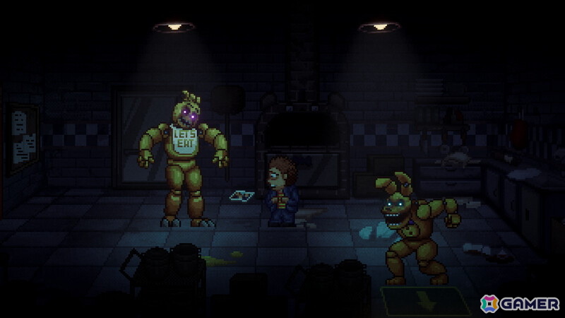 PS5/Switchパッケージ版「Five Nights at Freddy's　Into the Pit」が発売！時代を行き来する物語が描かれる2Dホラーアドベンチャーの画像4