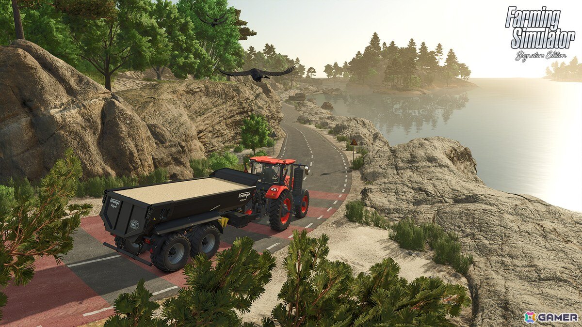 Switch 2用ソフト「Farming Simulator: Signature Edition」が発売！オリジナルレトルトカレーが当たるXキャンペーンも開催中の画像3