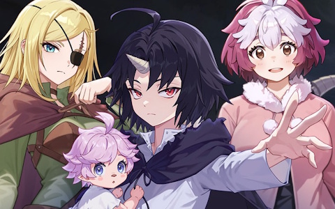 「ガーディアンテイルズ」とアニメ「クレバテス-魔獣の王と赤子と屍の勇者-」のコラボが2月4日より開催！クレン、アリシア、ネルルが参戦