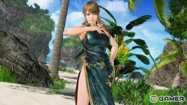 「DEAD OR ALIVE XVV」黒を基調とした大胆なSSR水着「ブラック・キュリオシティ」がトレンドコーデガチャに登場！の画像