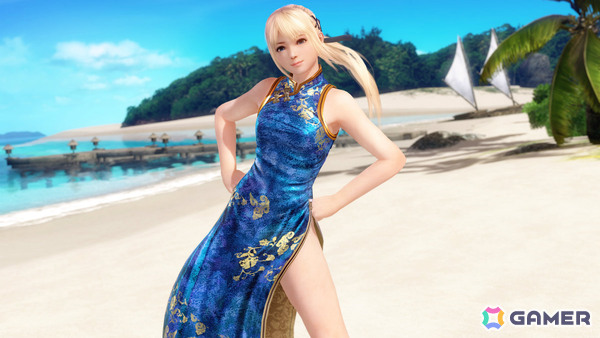 「DEAD OR ALIVE XVV」黒を基調とした大胆なSSR水着「ブラック・キュリオシティ」がトレンドコーデガチャに登場！の画像