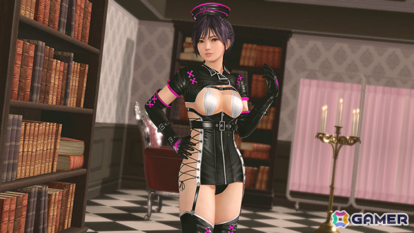 「DEAD OR ALIVE XVV」黒を基調とした大胆なSSR水着「ブラック・キュリオシティ」がトレンドコーデガチャに登場！の画像