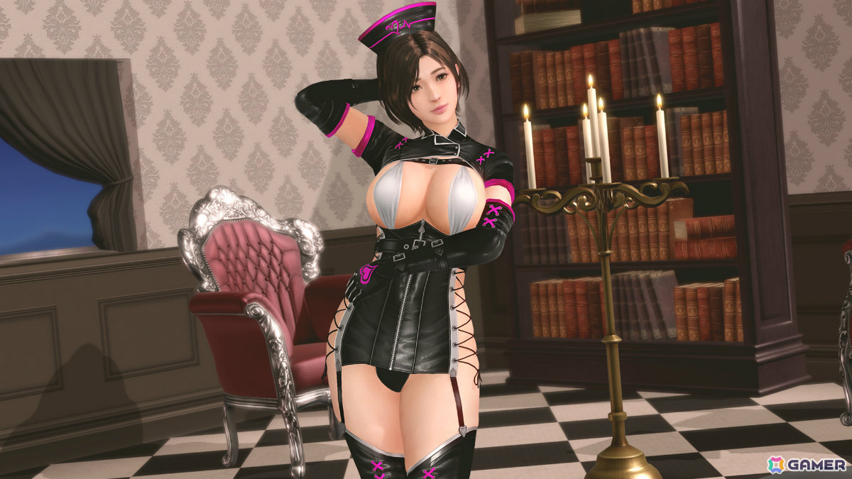 「DEAD OR ALIVE XVV」黒を基調とした大胆なSSR水着「ブラック・キュリオシティ」がトレンドコーデガチャに登場！の画像2
