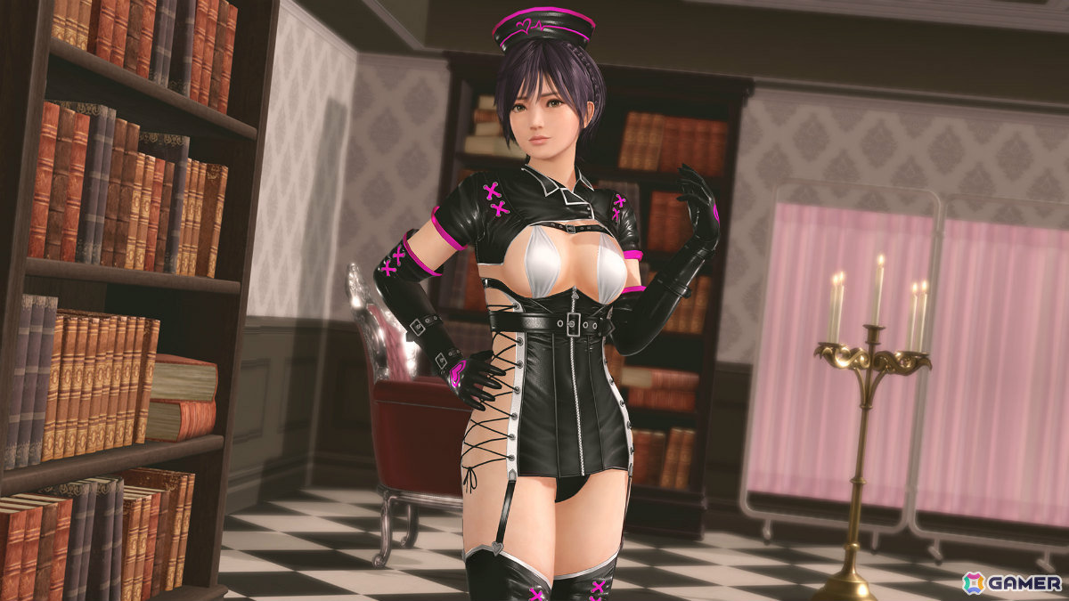 「DEAD OR ALIVE XVV」黒を基調とした大胆なSSR水着「ブラック・キュリオシティ」がトレンドコーデガチャに登場！の画像7