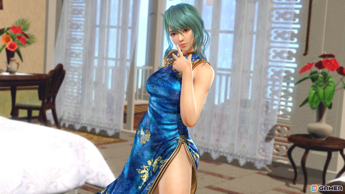 「DEAD OR ALIVE XVV」黒を基調とした大胆なSSR水着「ブラック・キュリオシティ」がトレンドコーデガチャに登場！の画像8
