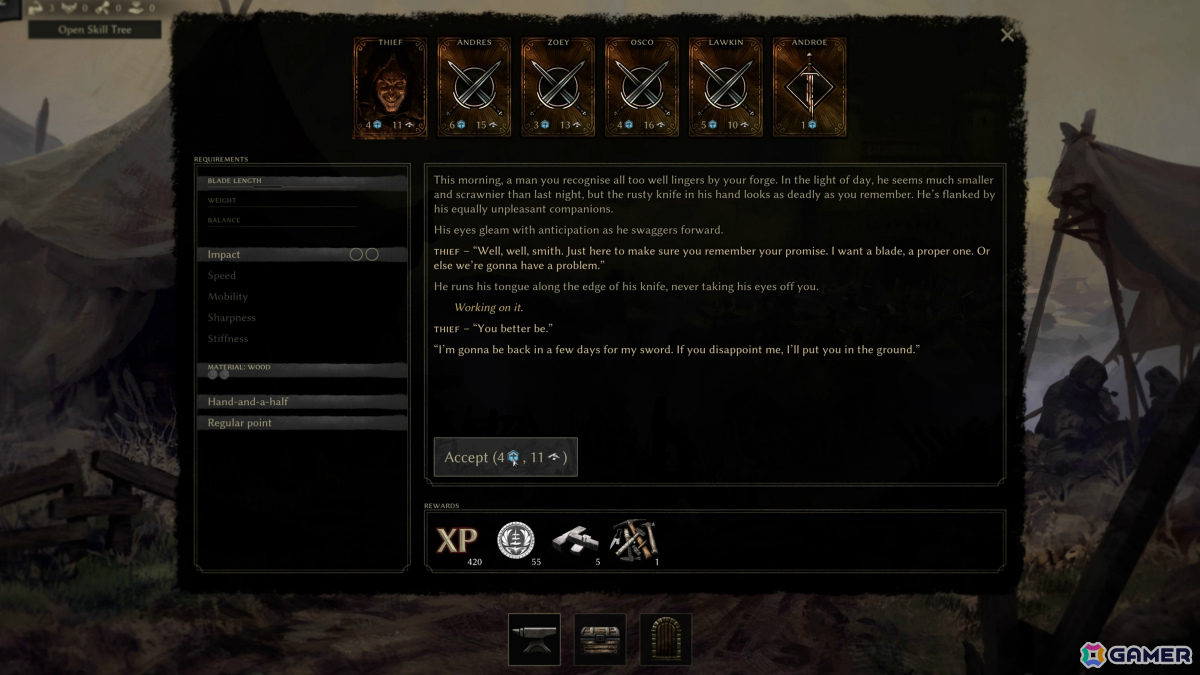 子供のころ妄想したカッコいい剣を作れる鍛冶師シミュレーター「ブレイドソング」の早期アクセスが開始！3Dプリンター用モデルにすることもの画像11