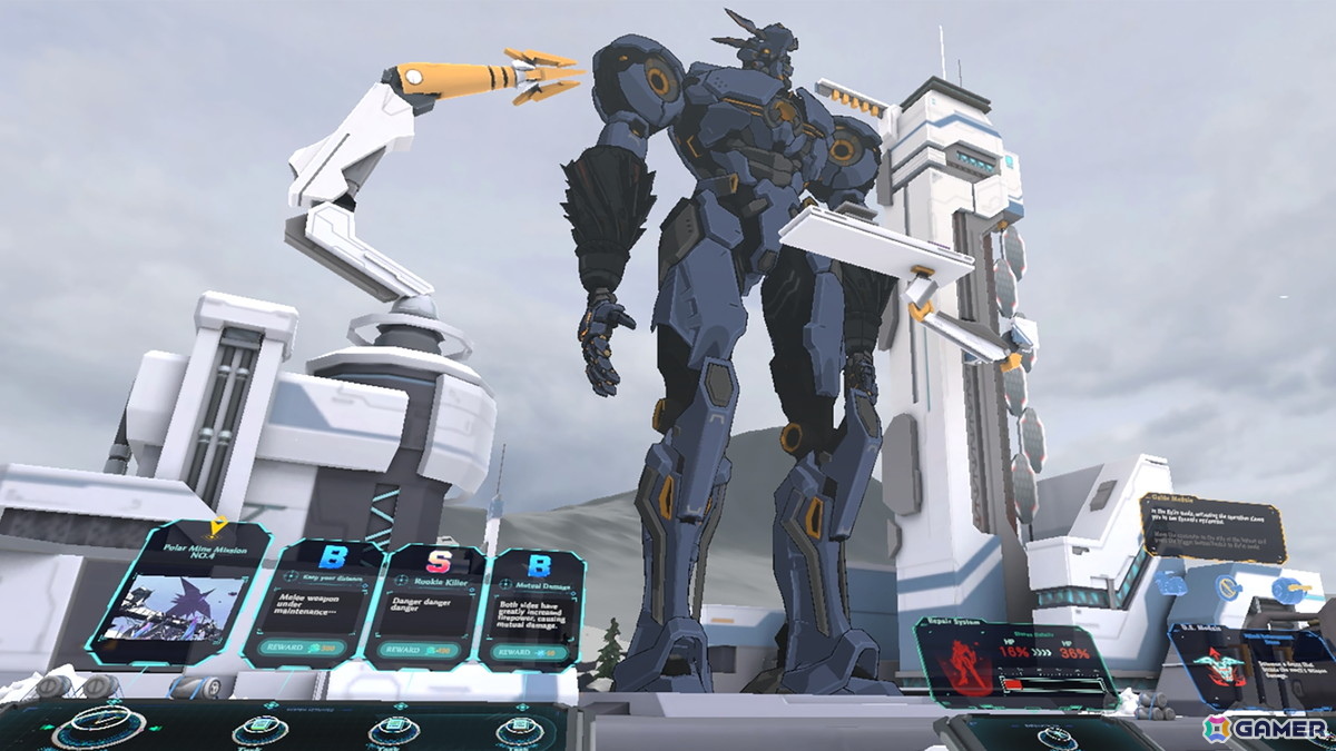 「Mecha Force -メカフォース-」Non-VR体験版がSteamで公開！巨大ロボを自分の意思で操縦できるロボットアクションの画像9