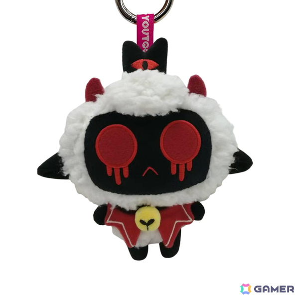 「Cult ofthe Lamb」（カルトオブザラム）より子羊や山羊のぬいぐるみキーホルダーが9月下旬に発売！ゲーム内ビジュアルを忠実に再現の画像7