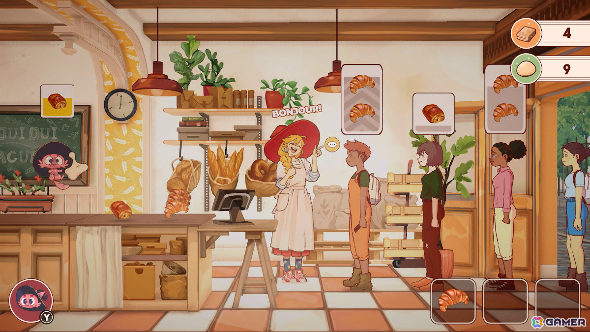 パリで魔法のパン屋を営むほのぼのベーカリーRPG「The Witch's Bakery」の発売時期が2026年第2四半期に決定！Switch 2にも登場の画像2