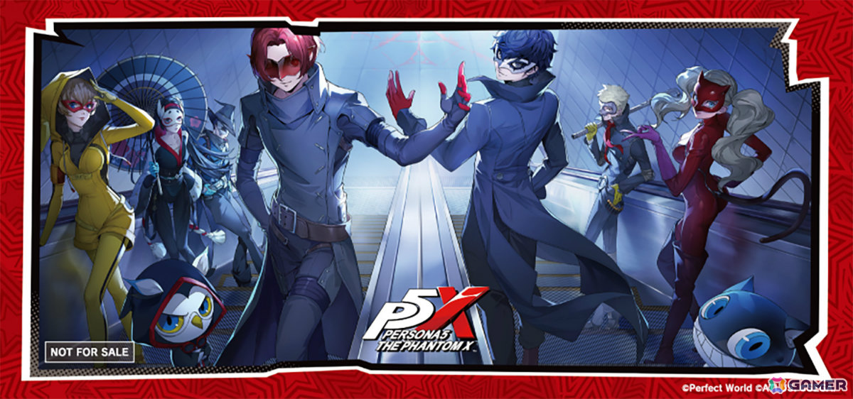 「ペルソナ5: The Phantom X」Ver.3.1で解放された秋葉原とのリアルコラボが開催！100店舗で限定ステッカーがもらえるの画像