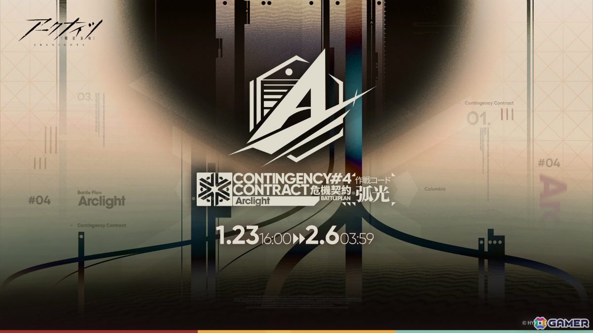 「アークナイツ」危機契約#4 作戦コード「弧光」が開催！アシッドドロップの新コーデを手に入れようの画像