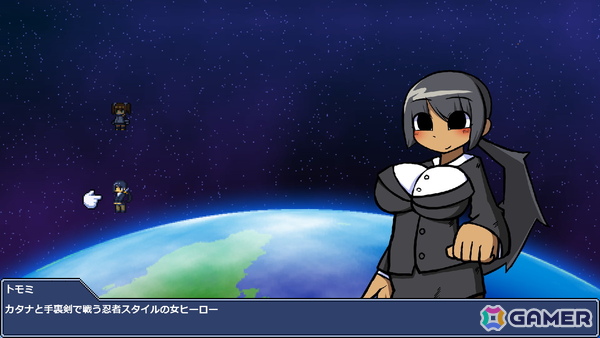 横スクロール型探索アクション「ローリングスター」のDLC「TOMOMI Another Story」が1月30日に配信！前作の主人公トモミを操作可能の画像1