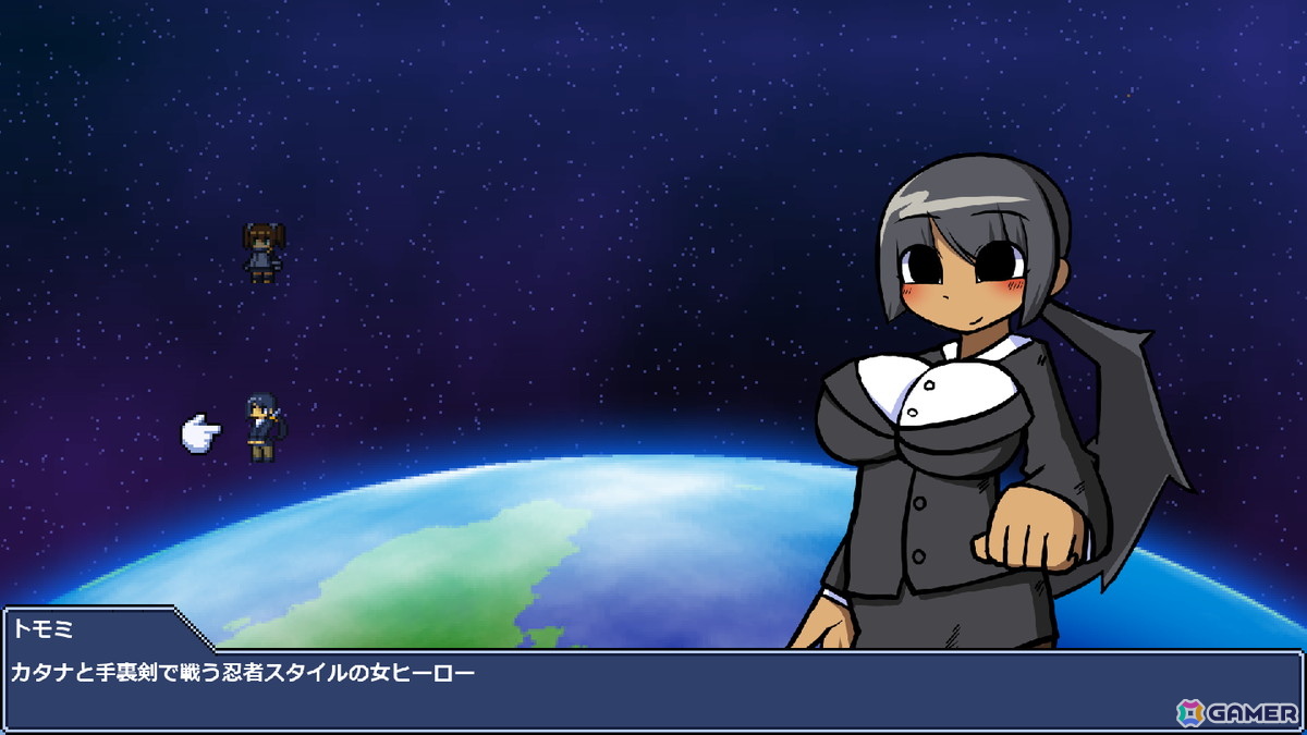 横スクロール型探索アクション「ローリングスター」のDLC「TOMOMI Another Story」が1月30日に配信！前作の主人公トモミを操作可能の画像