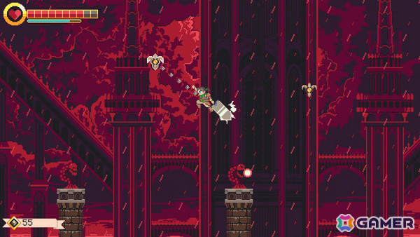 巨大な剣の重さを操り戦うアクションパズル・メトロイドヴァニア「GIGASWORD」PS5/Switchパッケージ版が4月23日に発売！の画像