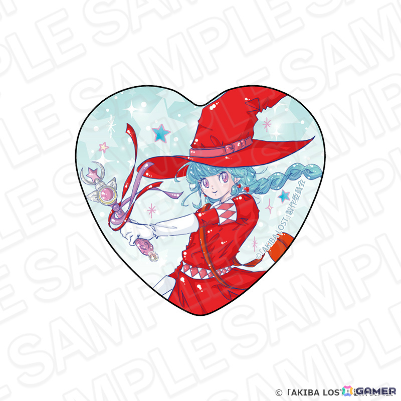 「AKIBA LOST」ポップアップショップが2月10日より池袋P'PARCO 3Fで開催！ハート型カンバッジやミニアクリルアートなどの新作グッズがラインナップの画像