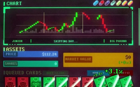 株式市場をねじ曲げて勝ち上がるローグライク・デッキ構築型ゲーム「Insider Trading」が2月18日にリリース！