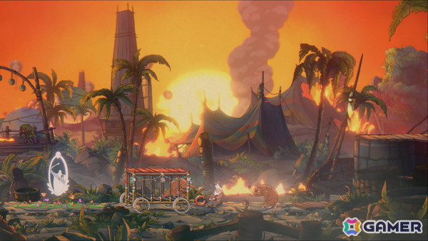 こだわりのアニメーションで描かれる2DアクションADV「The Eternal Life of Goldman」の体験版が2月19日にSteamで配信！の画像