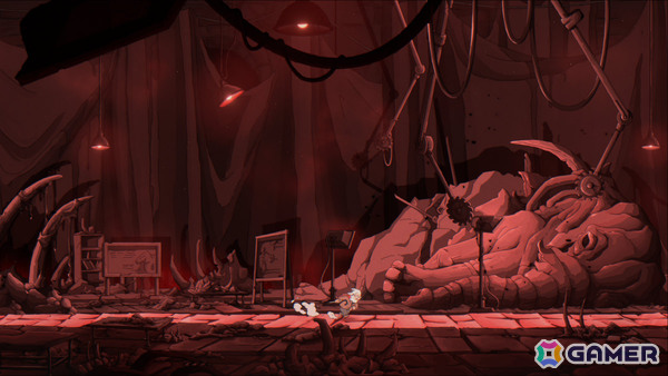 こだわりのアニメーションで描かれる2DアクションADV「The Eternal Life of Goldman」の体験版が2月19日にSteamで配信！の画像