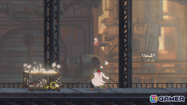 こだわりのアニメーションで描かれる2DアクションADV「The Eternal Life of Goldman」の体験版が2月19日にSteamで配信！の画像