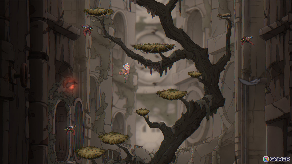 こだわりのアニメーションで描かれる2DアクションADV「The Eternal Life of Goldman」の体験版が2月19日にSteamで配信！の画像3