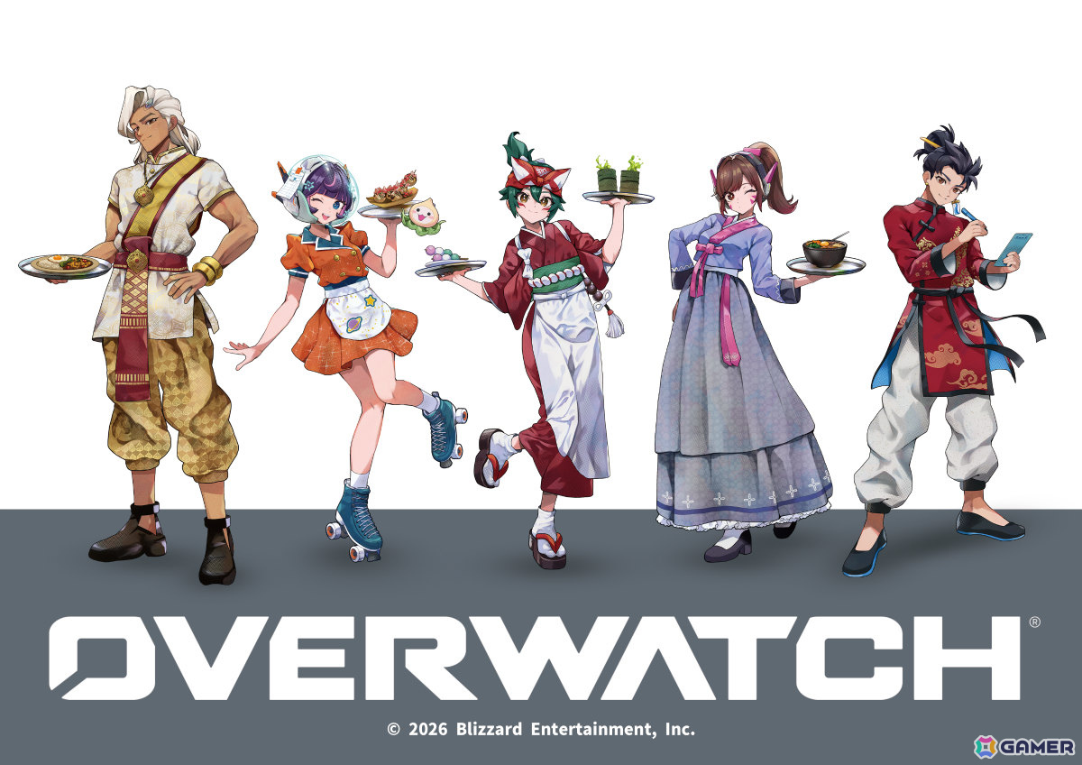 「オーバーウォッチ 2」とeSPORTS CAFE AIM＆DiCEのコラボカフェが2月6日より開催！ヒーローたちの活動拠点をコンセプトにした描きおろしグッズが登場の画像4