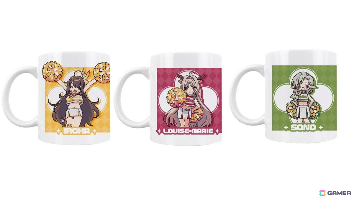 「プリコネR」×ヴィレヴァンコラボグッズが再び！「アルケス錬金堂」のルイズマリー、イロハ、ソノがチアガール衣装で新登場の画像