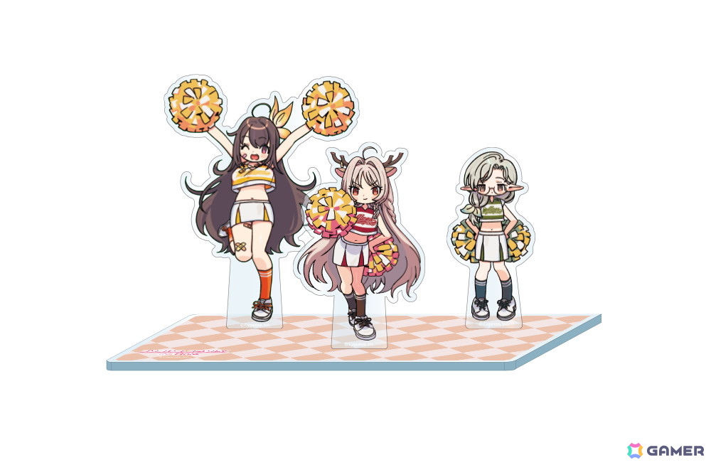 「プリコネR」×ヴィレヴァンコラボグッズが再び！「アルケス錬金堂」のルイズマリー、イロハ、ソノがチアガール衣装で新登場の画像