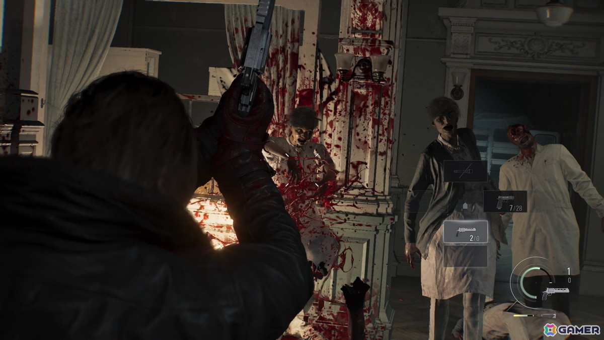 「バイオハザード レクイエム」恐怖に満ちた空間で謎を解き明かしていくグレースパート＆鬱憤を晴らすように銃器や体術でゾンビたちを蹴散らすレオンパートをプレイ！の画像
