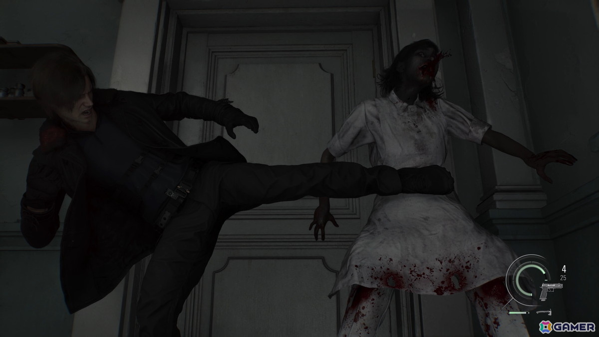 「バイオハザード レクイエム」恐怖に満ちた空間で謎を解き明かしていくグレースパート＆鬱憤を晴らすように銃器や体術でゾンビたちを蹴散らすレオンパートをプレイ！の画像