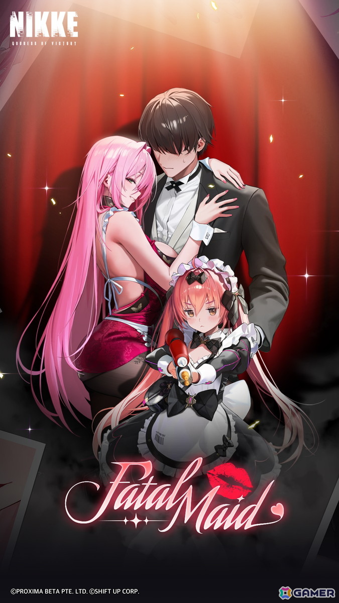 「勝利の女神：NIKKE」SSRニケ「ベルベット」（CV：真田マサミ）が登場する新バージョン「FATAL MAID」は1月29日より実装！の画像
