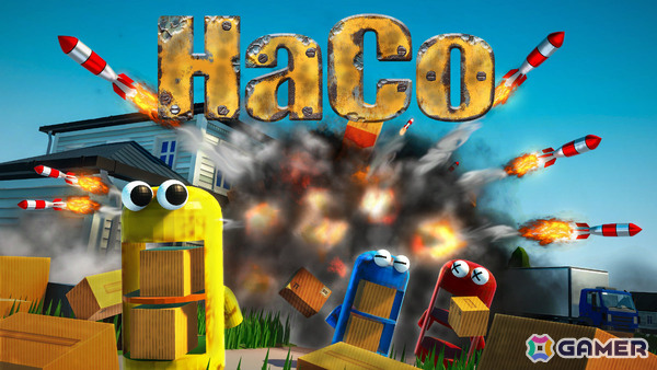 ポンコツロボットたちのドタバタ荷物強奪アクション「HaCo」Steamページが公開！最大4人で協力して最凶の泥棒チームを目指せの画像1