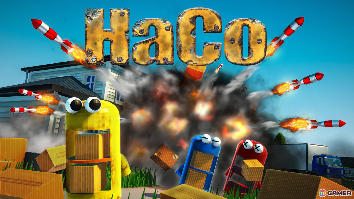 ポンコツロボットたちのドタバタ荷物強奪アクション「HaCo」Steamページが公開!最大4人で協力して最凶の泥棒チームを目指せの画像