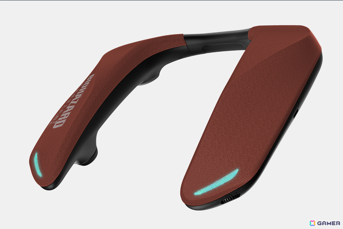 「バイオハザード レクイエム」とパナソニックのゲーミングネックスピーカー「SC-GNW10S」の公式コラボモデルが2月下旬に発売！の画像