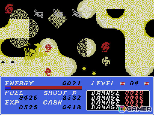空中ではシューティング、地下では格闘アクションを楽しめる難易度高めのRPG「未来（MSX版）」がプロジェクトEGGで配信！の画像