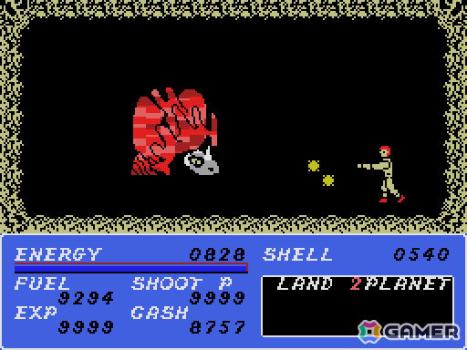 空中ではシューティング、地下では格闘アクションを楽しめる難易度高めのRPG「未来（MSX版）」がプロジェクトEGGで配信！の画像