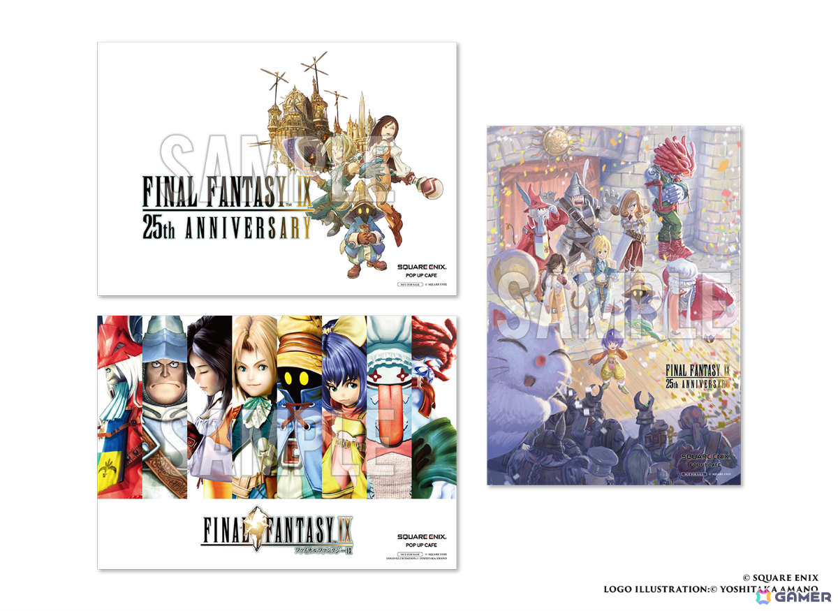「SQUARE ENIX POP UP CAFE」名古屋のオープン日が2月20日に決定！アニバーサリーケーキなどが提供される「FFIX」25周年記念コラボも実施の画像