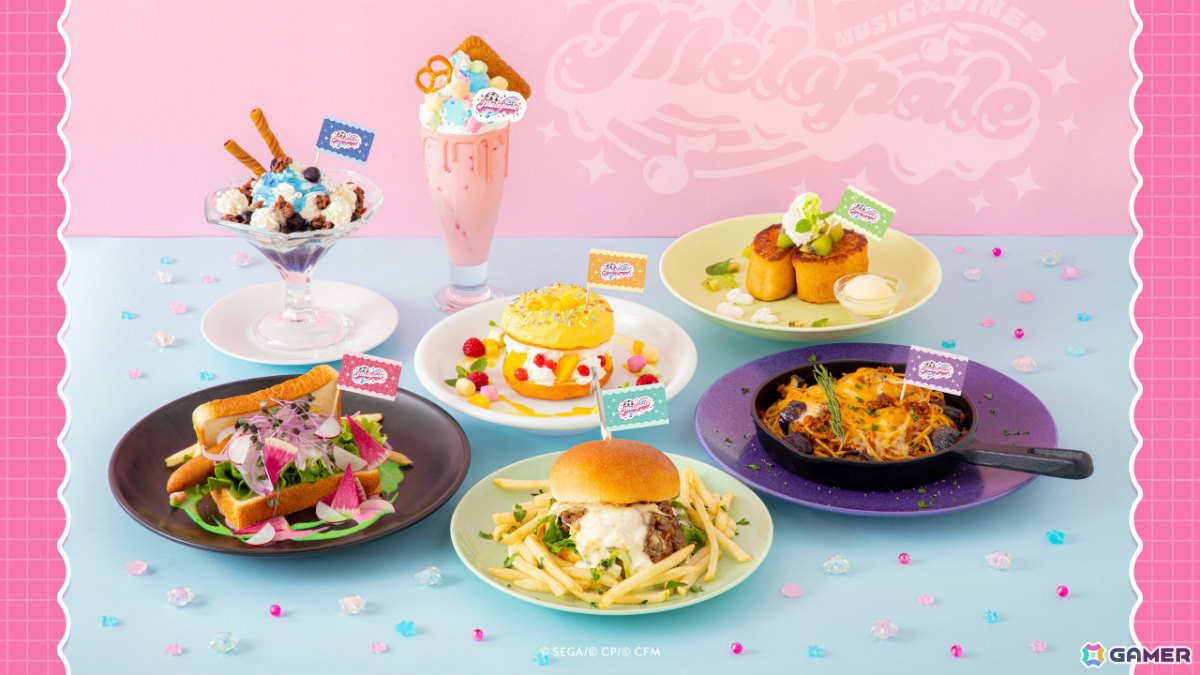 「MUSIC & DINER ~Melopale~ プロジェクトセカイ カラフルステージ! feat. 初音ミク」が3月12日より東京・大阪・宮城・愛知で順次開催!の画像