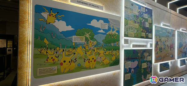 「ポケモン生態図鑑」初のポップアップ「Pokécology」がロンドン自然史博物館で開催！ピカチュウなど25種のポケモンたちの大型ジオラマが世界初公開の画像20
