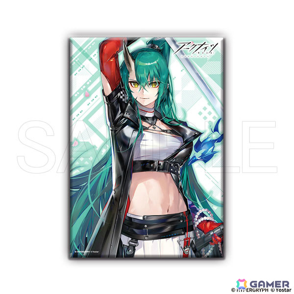 「アークナイツ」イラストレーター・8イチビ8さんの描き起こしイラストを使ったグッズが登場!焔影リード、琳琅スワイヤーら5名のBIGアクスタなどがラインナップの画像