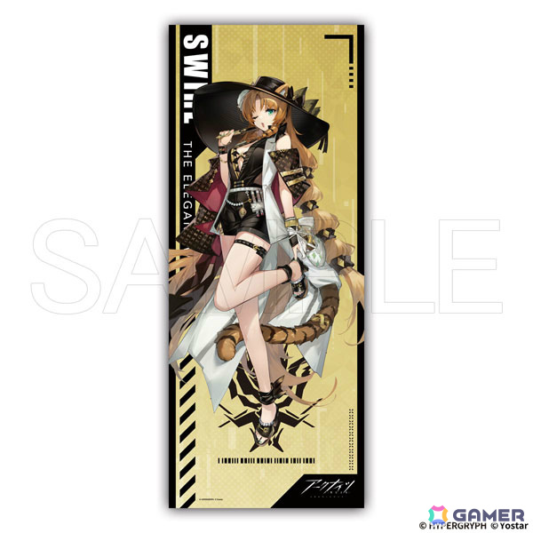 「アークナイツ」イラストレーター・8イチビ8さんの描き起こしイラストを使ったグッズが登場!焔影リード、琳琅スワイヤーら5名のBIGアクスタなどがラインナップの画像